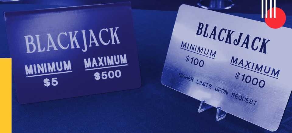 Blackjack Table Limits